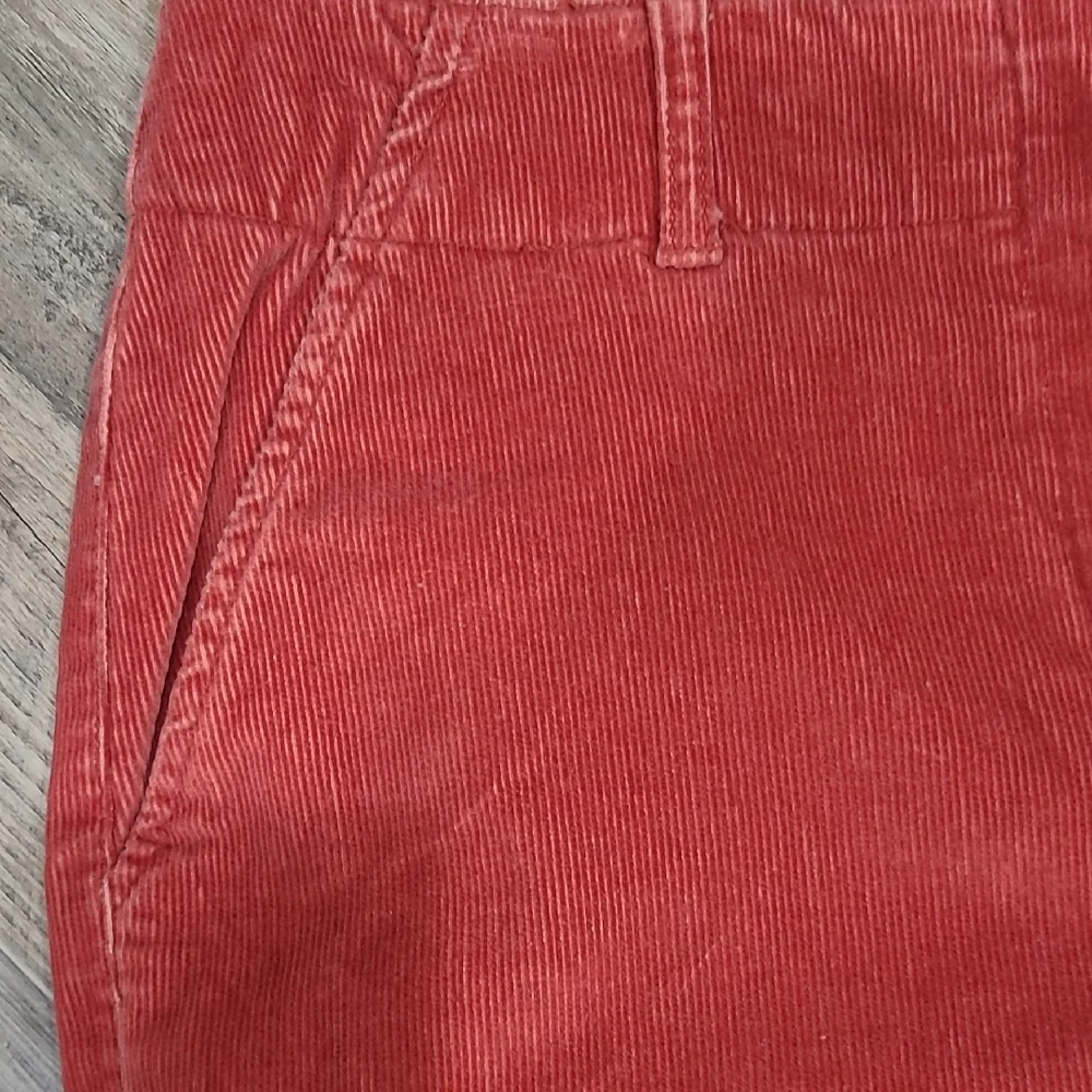 Vintage Size 12 Flare Leg Burnt Orange Corduroy Pants St. Johns Bay